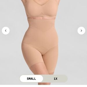 Honeylove High-Waist Superpower Short - Nude L NWT